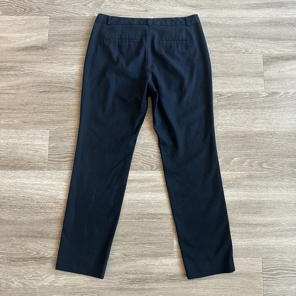 Banana Republic Straight Leg Casual Work Dress Pants Black Women's 6 - Picture 12 of 16
